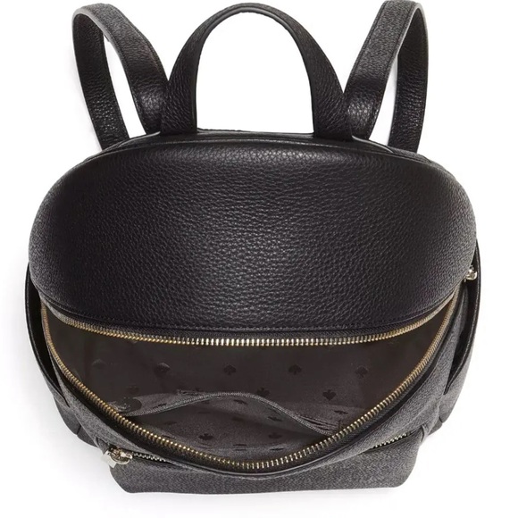 KATE SPADE NEW YORK LEILA DOME LEATHER MEDIUM BACKPACK SHOULDER BAG PURSE $399 main image 6